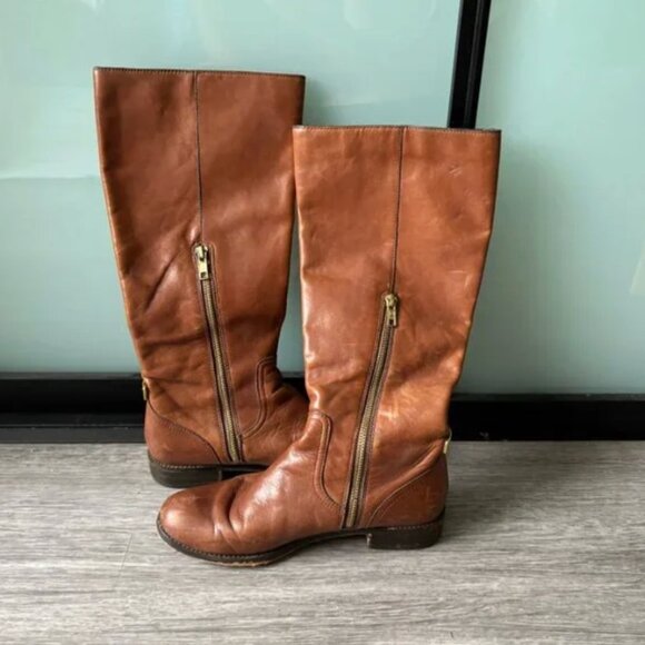 Coach Mirriam Riding Boots - Brown Size 6.5 - Picture 3 of 8